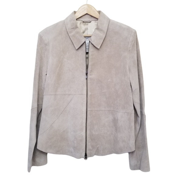 Vintage Suede Leather Pantsuit Set Size 10 - Picture 2 of 14